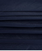 Bamboe hoeslaken in marineblauw