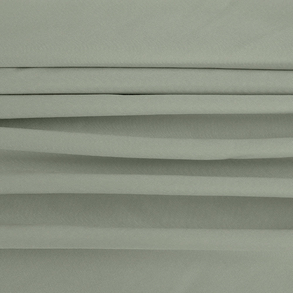 Bamboe plat laken in olijfgroen