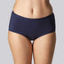 Hipster slip van bamboe in marineblauw
