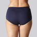 Hipster slip van bamboe in marineblauw