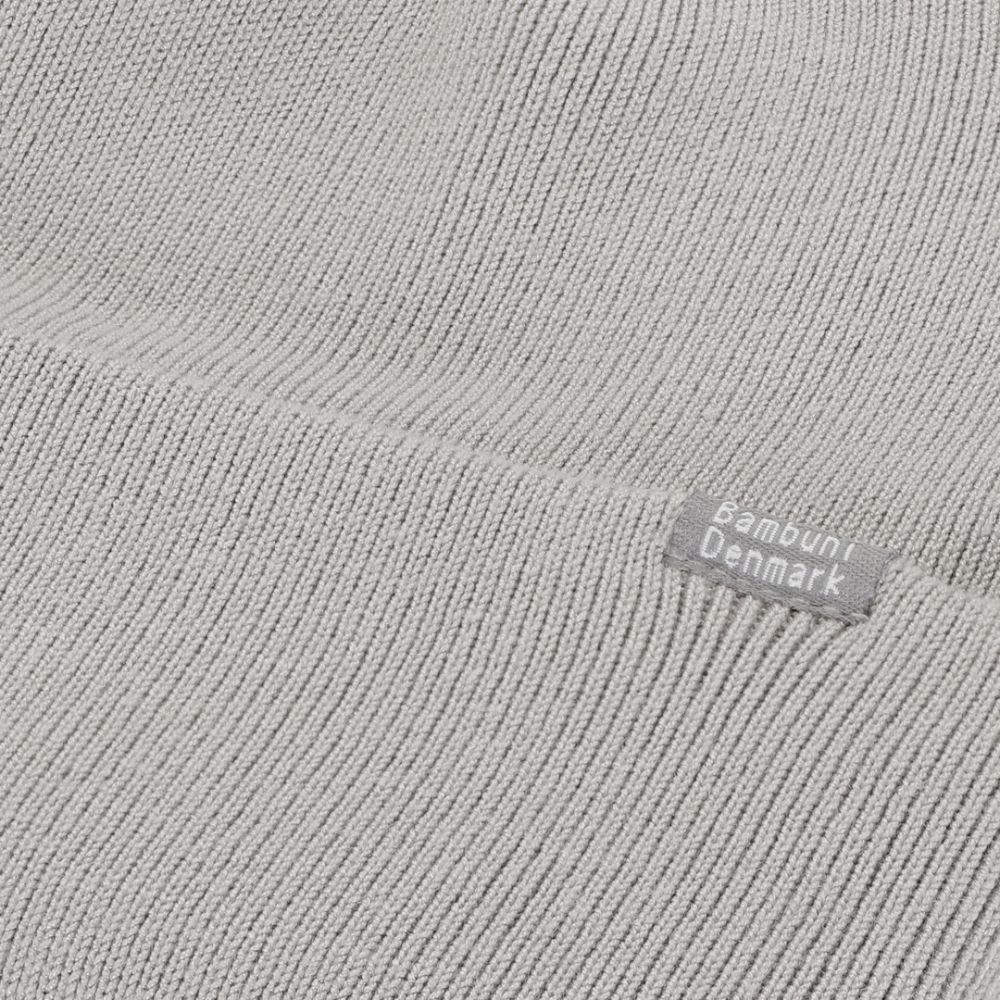 Bamboe hoed in lichtgrijs