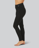 Bamboe legging in zwart voor dames