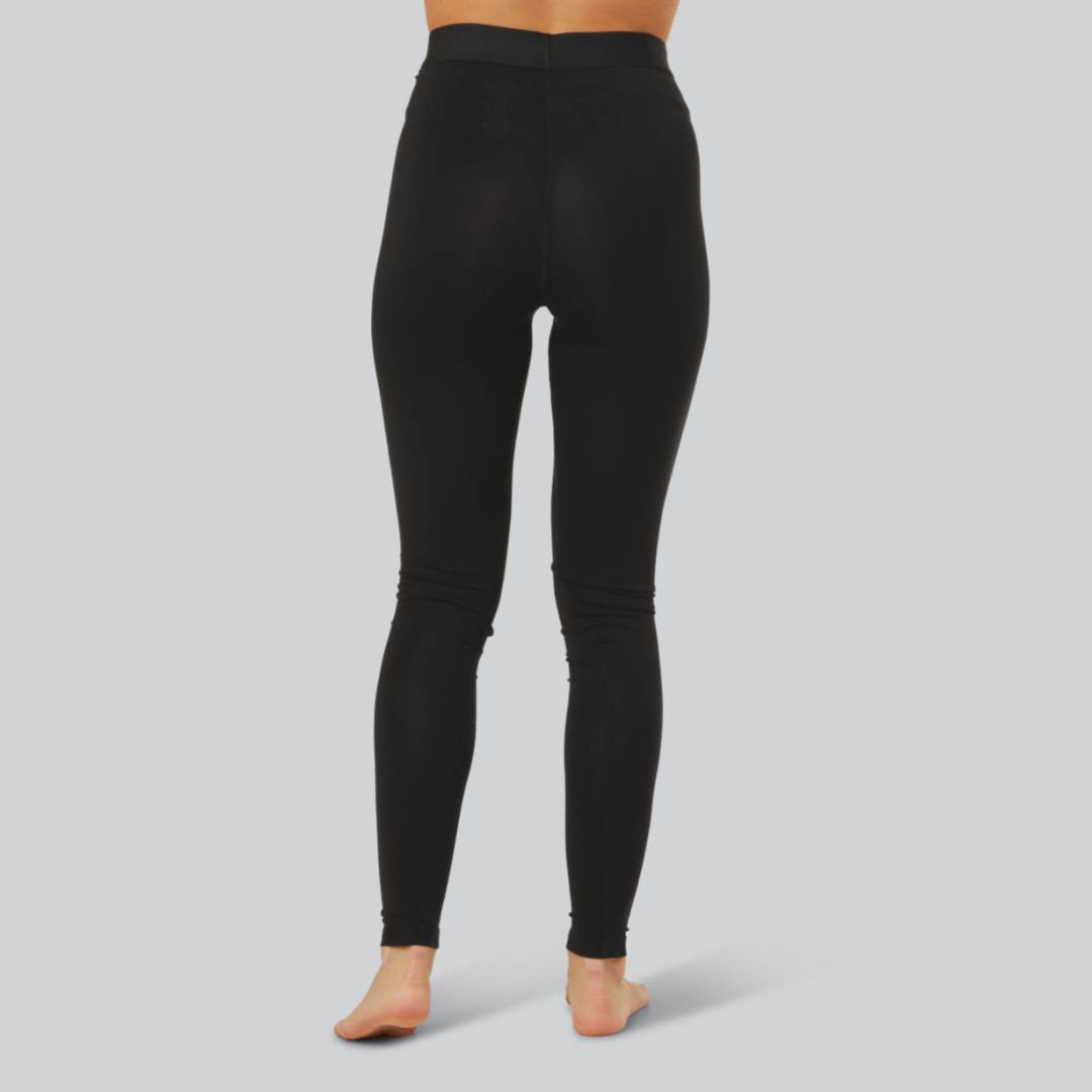Bamboe legging in zwart voor dames