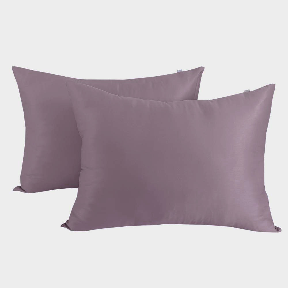 Bamboe kussensloop 50x70 cm in lila
