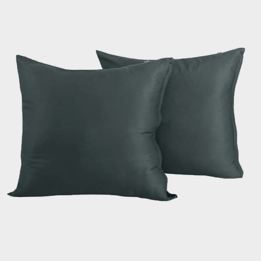 Bamboe kussensloop 60x63 cm in groen