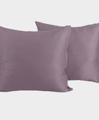 Bamboe kussensloop 60x63 cm in lila