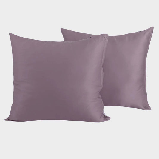 Bamboe kussensloop 60x63 cm in lila