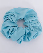 Bamboe haarelastiekje in zeeblauw