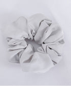 Bamboe haarelastiekje in lichtgrijs