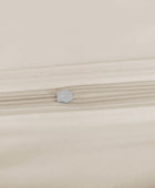 Bamboe beddengoed in beige van Bambuni