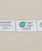 Bamboe beddengoed in beige van Bambuni