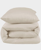 Bamboe beddengoed in beige van Bambuni