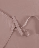 Bamboe beddengoed in oudroze van Bambuni