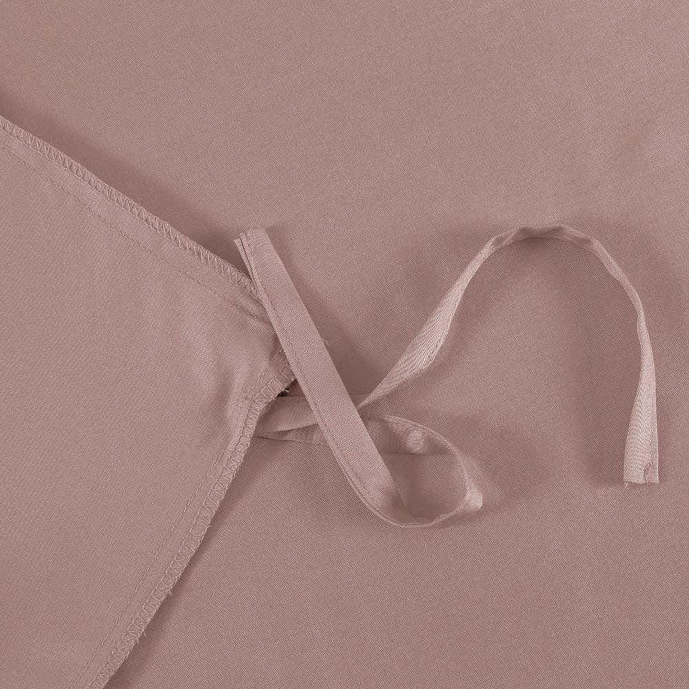 Bamboe beddengoed in oudroze van Bambuni