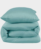 Bamboe beddengoed in zeeblauw van Bambuni