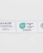 Bamboe beddengoed in wit van Bambuni