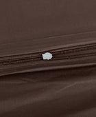 Bamboe beddengoed in bruin van Bambuni