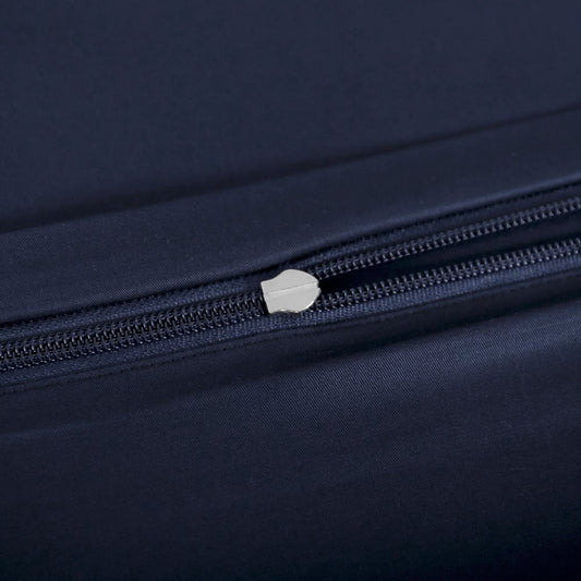 Bamboe beddengoed in marineblauw van Bambuni