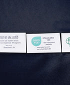 Bamboe beddengoed in marineblauw van Bambuni