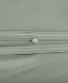 Bamboe beddengoed in olijfkleur van Bambuni