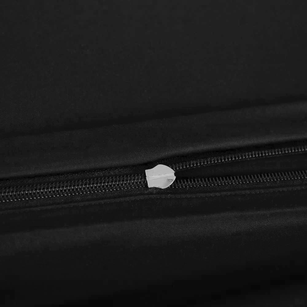 Bamboe beddengoed in zwart van Bambuni