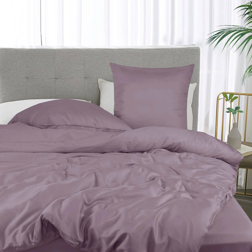 Bamboe beddengoed in een zure kleur van Bambuni