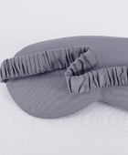 Bamboe slaapmasker donkergrijs