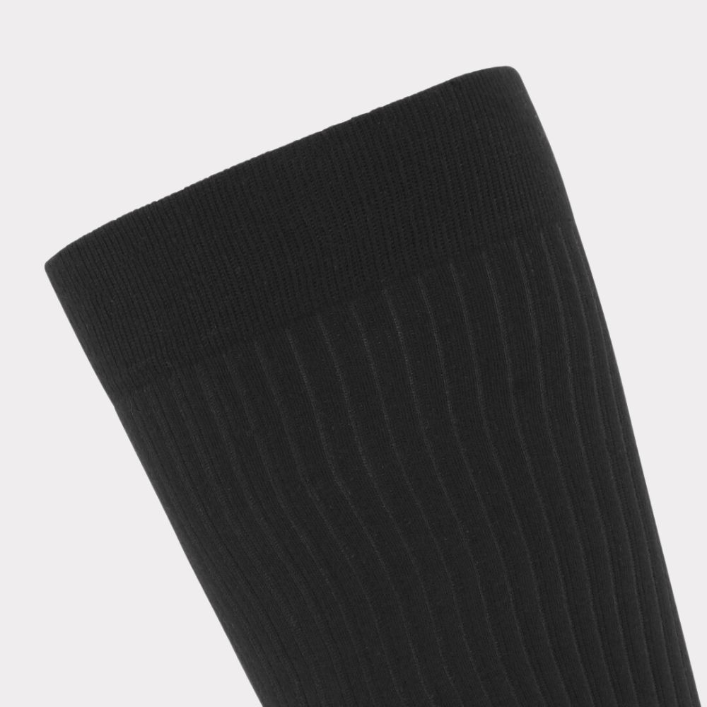 Bamboe steunkousen in zwart