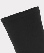 Bamboe sokken zonder elastiek in zwart