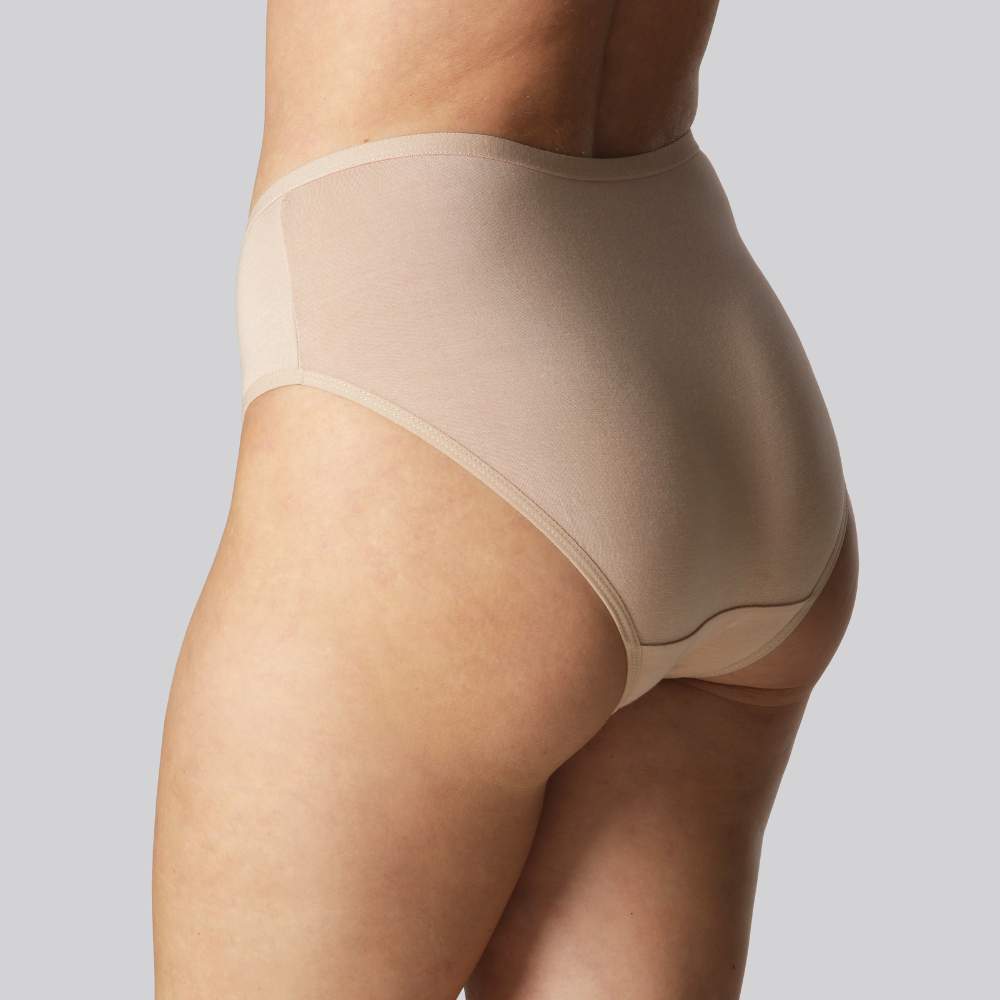 Bamboe slipje in beige