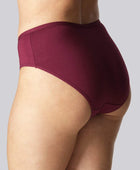 Bamboe slipje in bordeauxrood