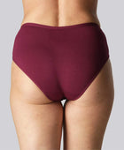 Bamboe slipje in bordeauxrood