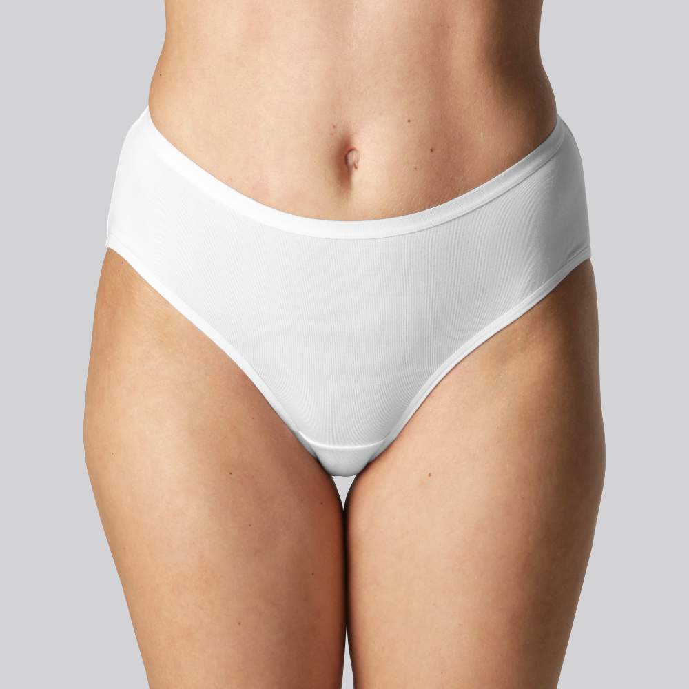 Bamboe slipje in wit