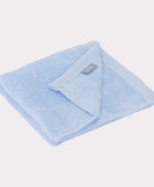 Bamboe washandjes in lichtblauw