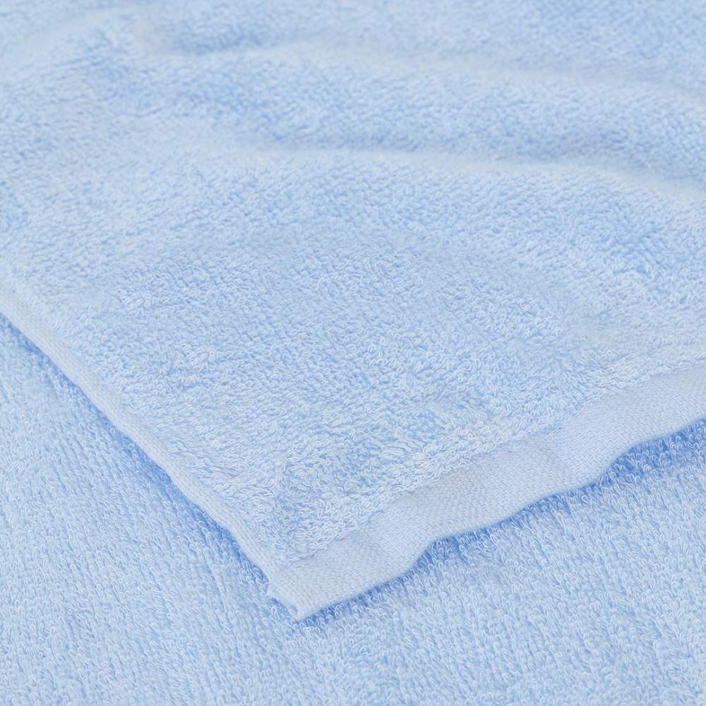 Bamboe washandjes in lichtblauw