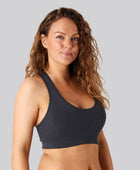 Bambus BH top navy til damer