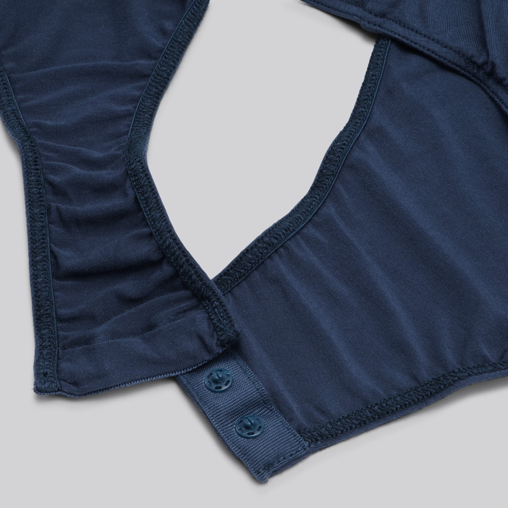 Bamboe bodystocking in marineblauw voor dames