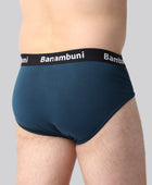 Bambus briefs petroleumsblå mænd bag