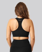 Bambus fitness bh i sort damer