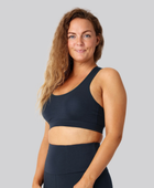 Bambus fitness bh navy damer
