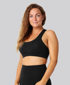 Bambus fitness bh sort damer