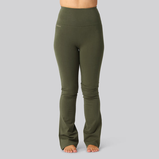 Bambus fitness pants grøn damer