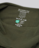 Bambus fitness pants i grøn til damer carelabel