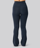 Bambus fitness pants i navy til damer
