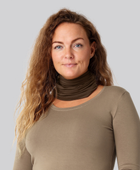 Bambus halsedisse brun damer