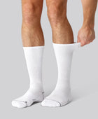 Witte bamboe hardloopsokken voor heren