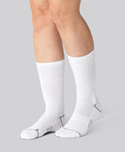 Witte bamboe hardloopsokken voor dames