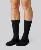 Bamboe hardloopsokken in zwart voor heren