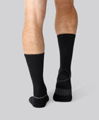 Bamboe hardloopsokken in zwart voor heren