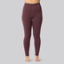 Bambus leggings bordeaux m. bordeaux elastik damer